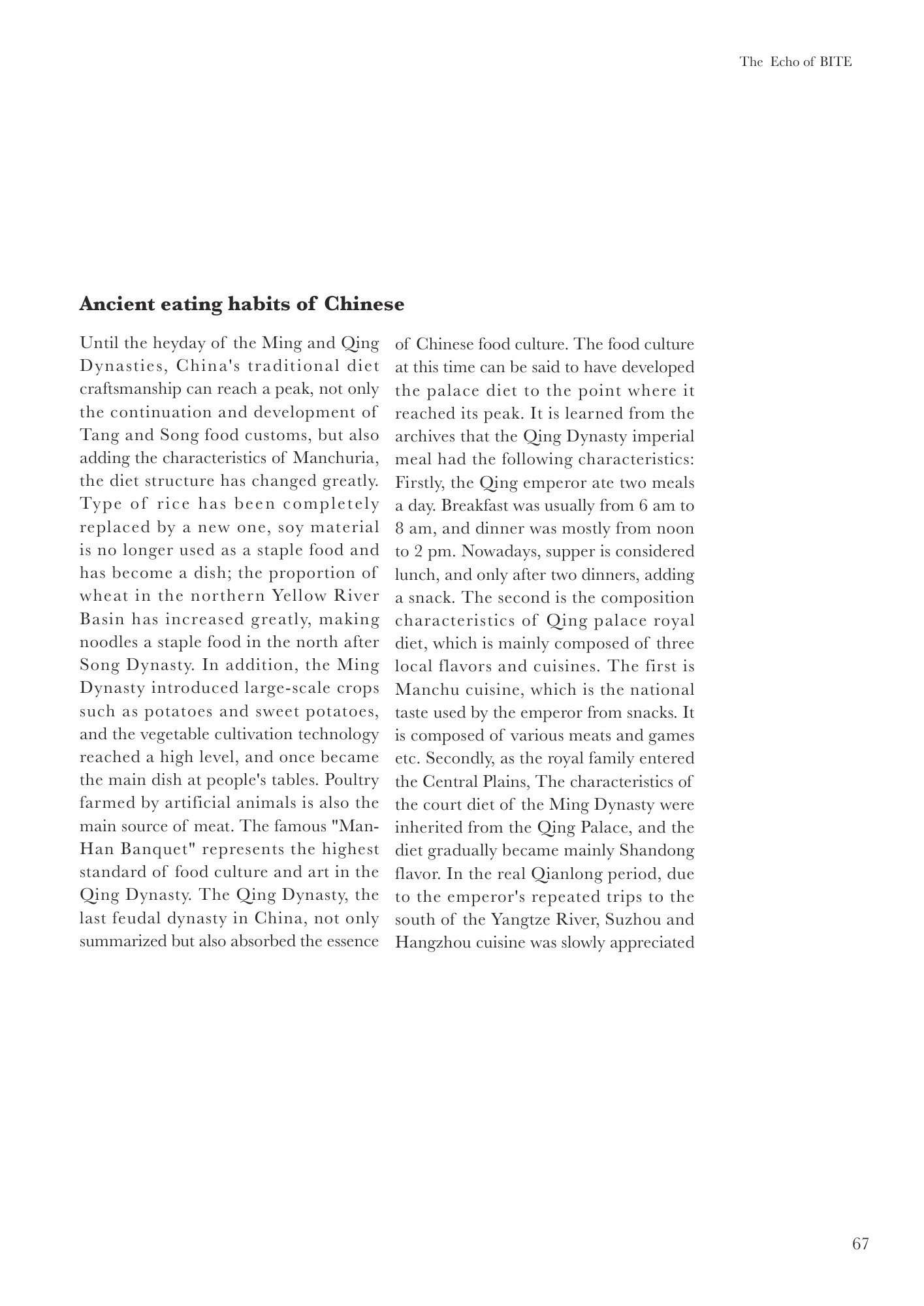 Echo of BITE Book p73